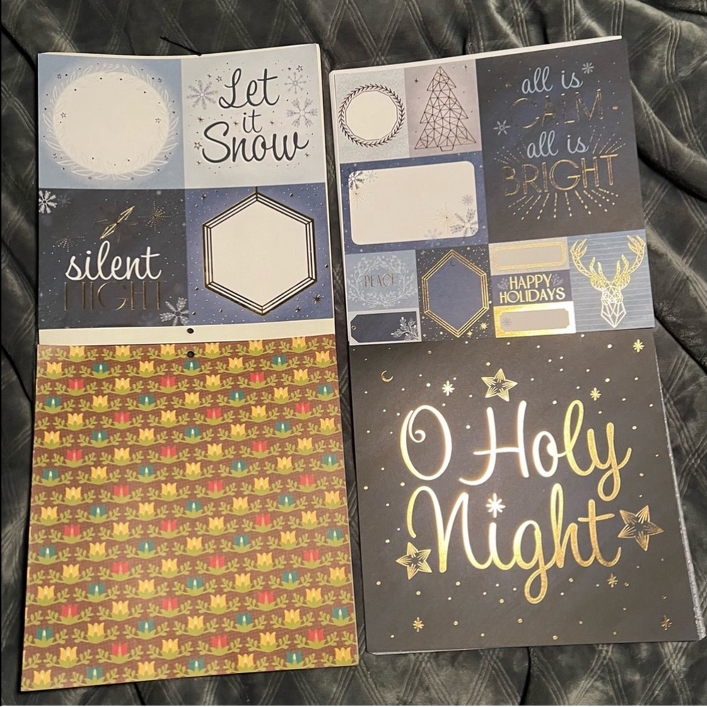 Scrapbook with pages bundle